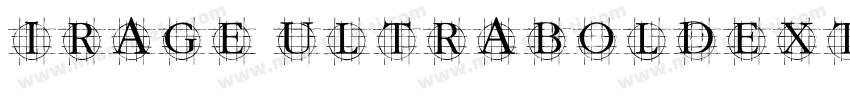 irage ultraboldextra字体转换